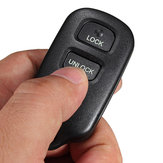 3 substituição botão caso chave fob shell remoto keyless para a Toyota